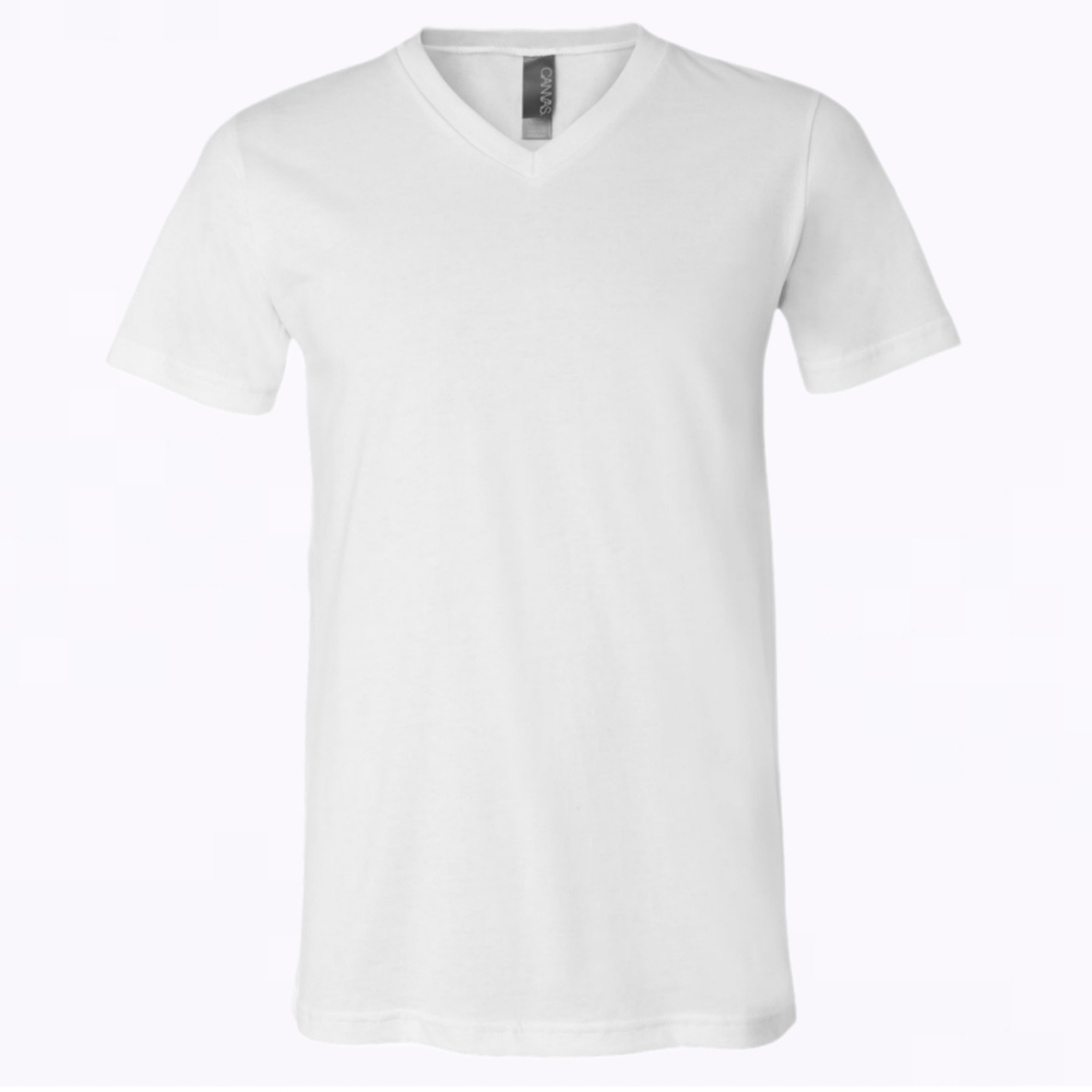 NWOT Bella-Canvas Women’s V-Neck Pack of 5 Medium 100% Cotton